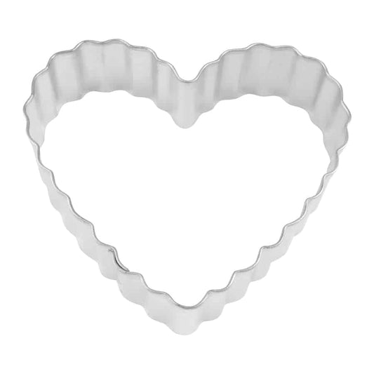 Heart Fluted Cookie Cutter (2.5")