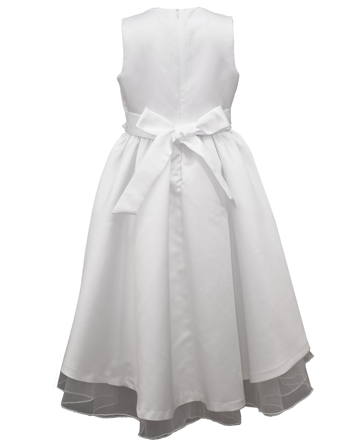 Pleated Front Dress Girls 7-12