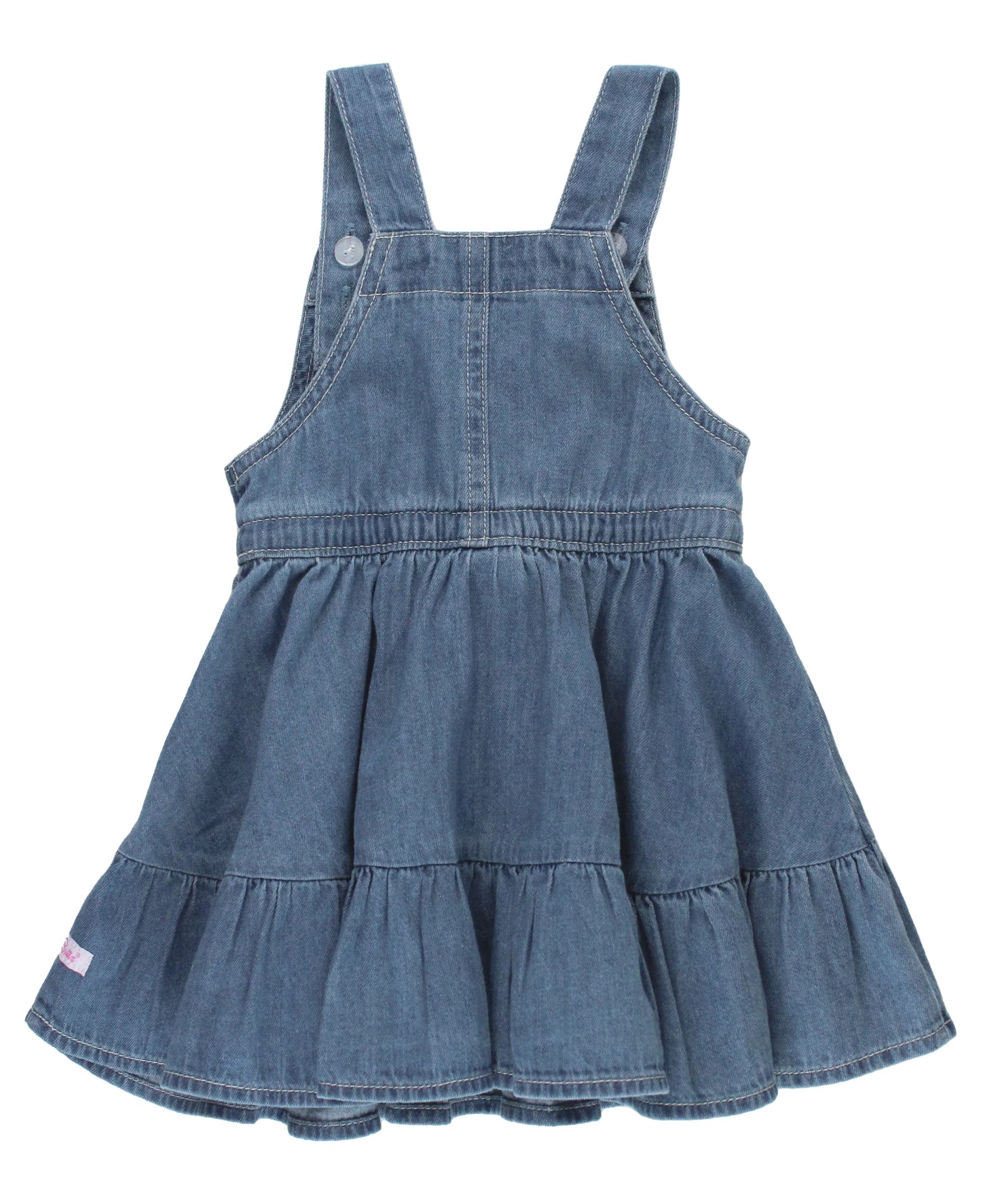 Denim Overall Jumper Dress - Baby to 4T