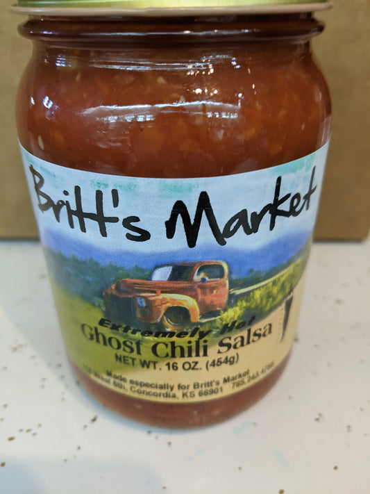Britt's Ghost Chili Salsa