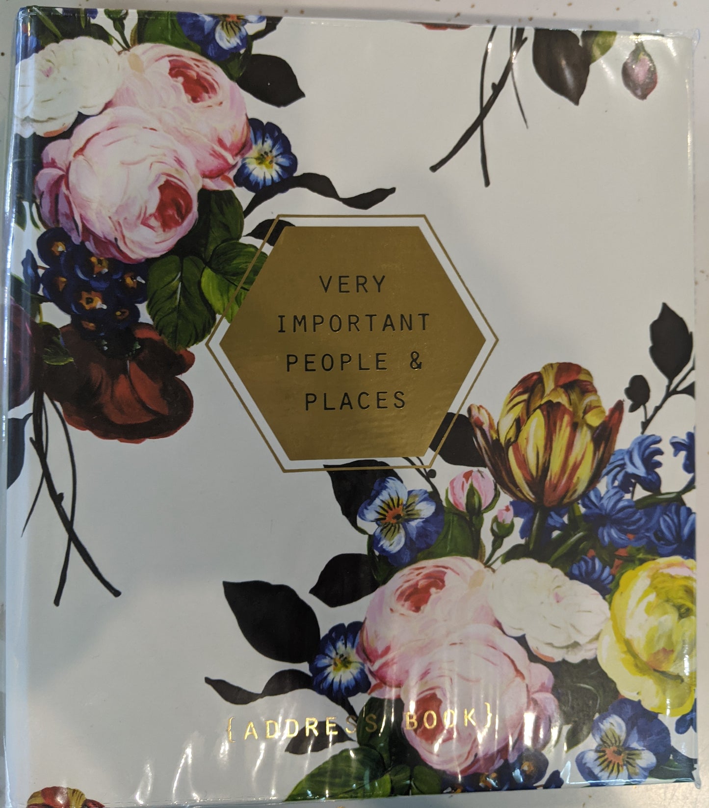 Floral GEO Refillable Address Book