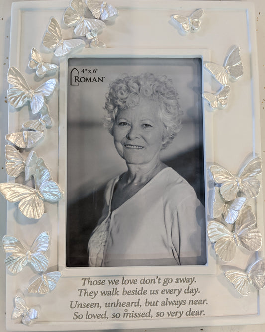 Butterfly Memorial Frame