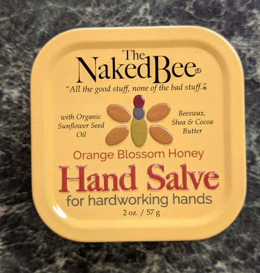 Naked Bee Hand Salve - Orange Blossom