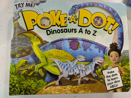 Poke-A-Dot: Dinosaurs A to Z