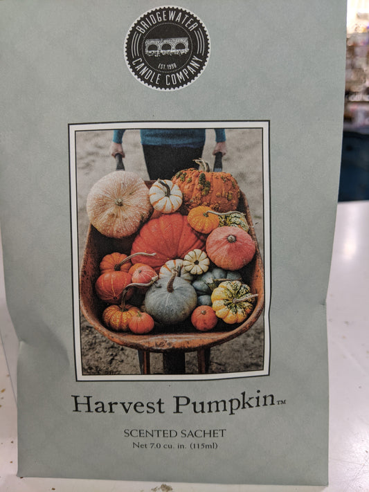 Harvest Pumpkin Sachet by Bridgewater
