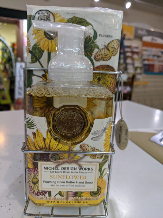 Sunflower Soap and Towels Hostess Set