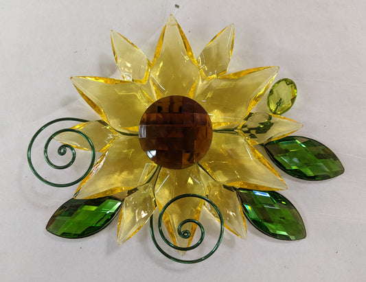 Crystal Expressions Acrylic Sunflower