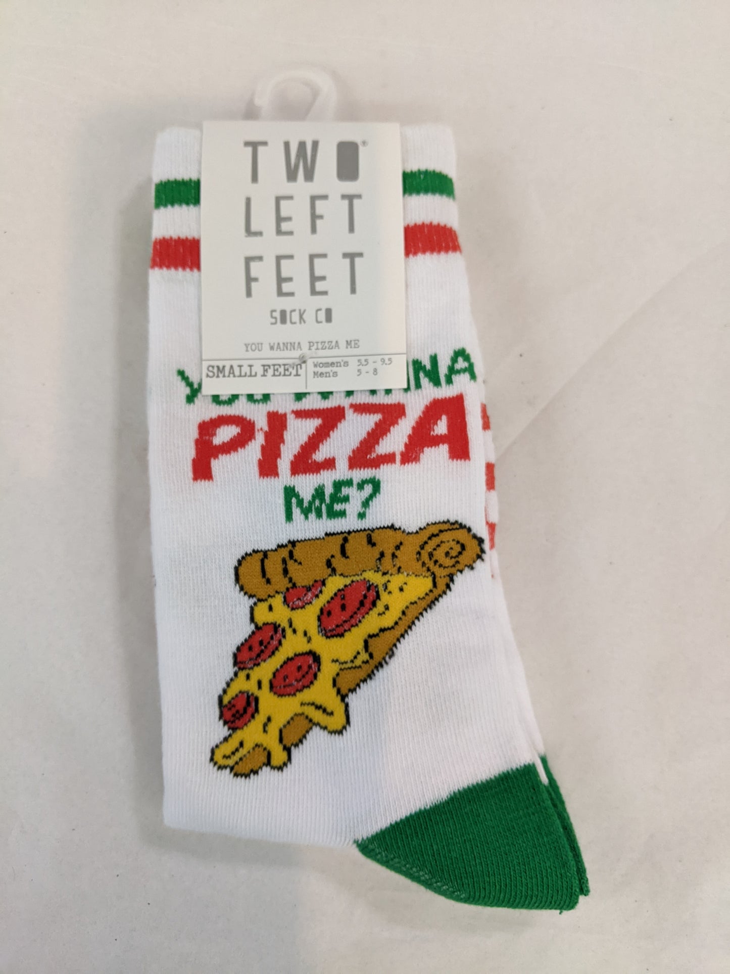 Two Left Feet Socks- You Wanna Pizza Me