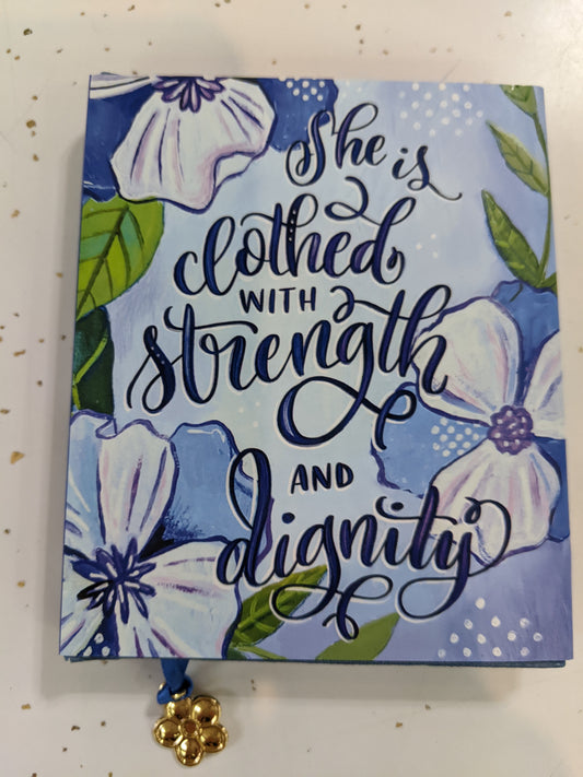 She is Clothed with Strength & Dignity - mini book
