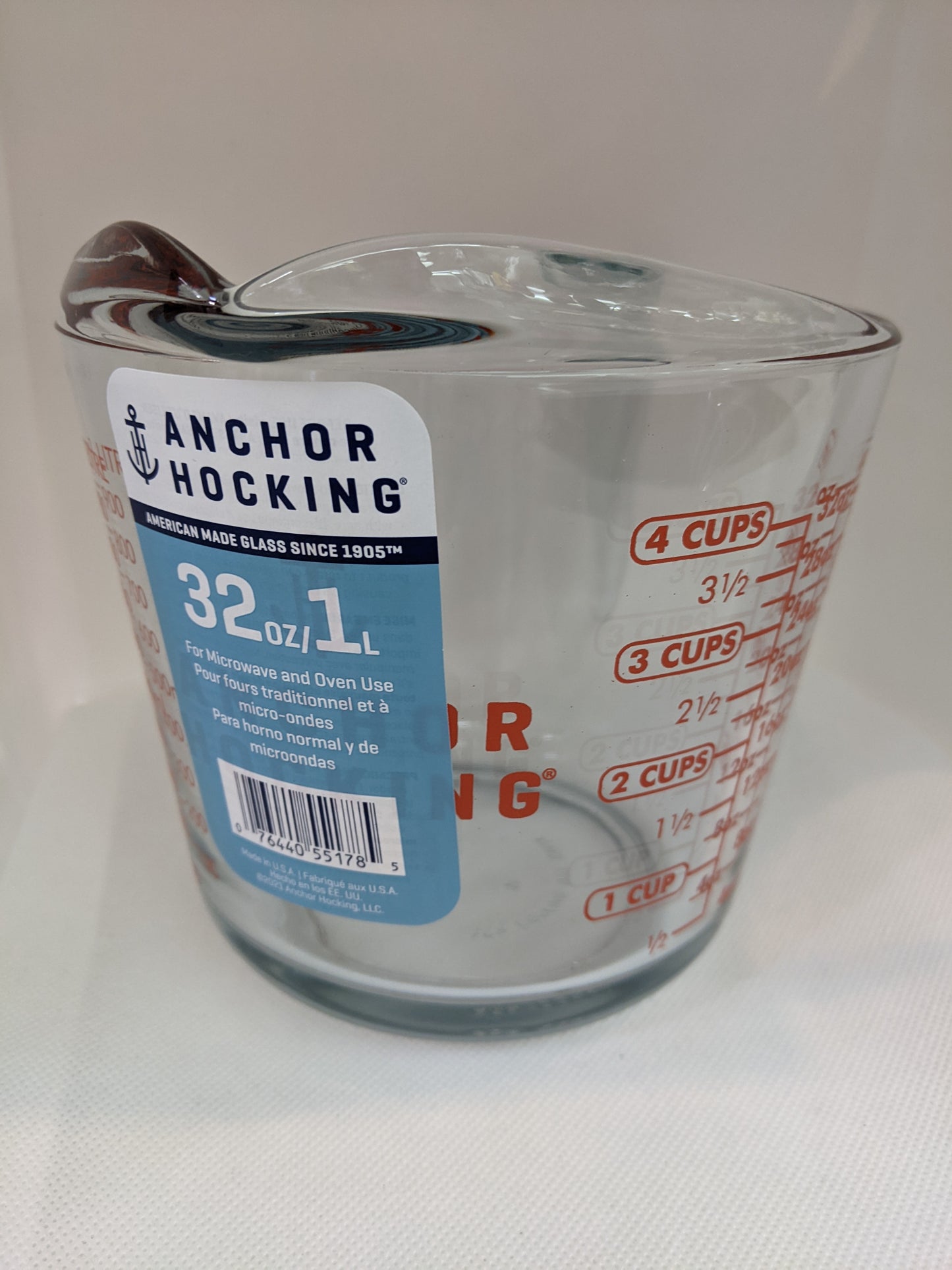 4 cup/ 32oz. Glass Measuring Cup