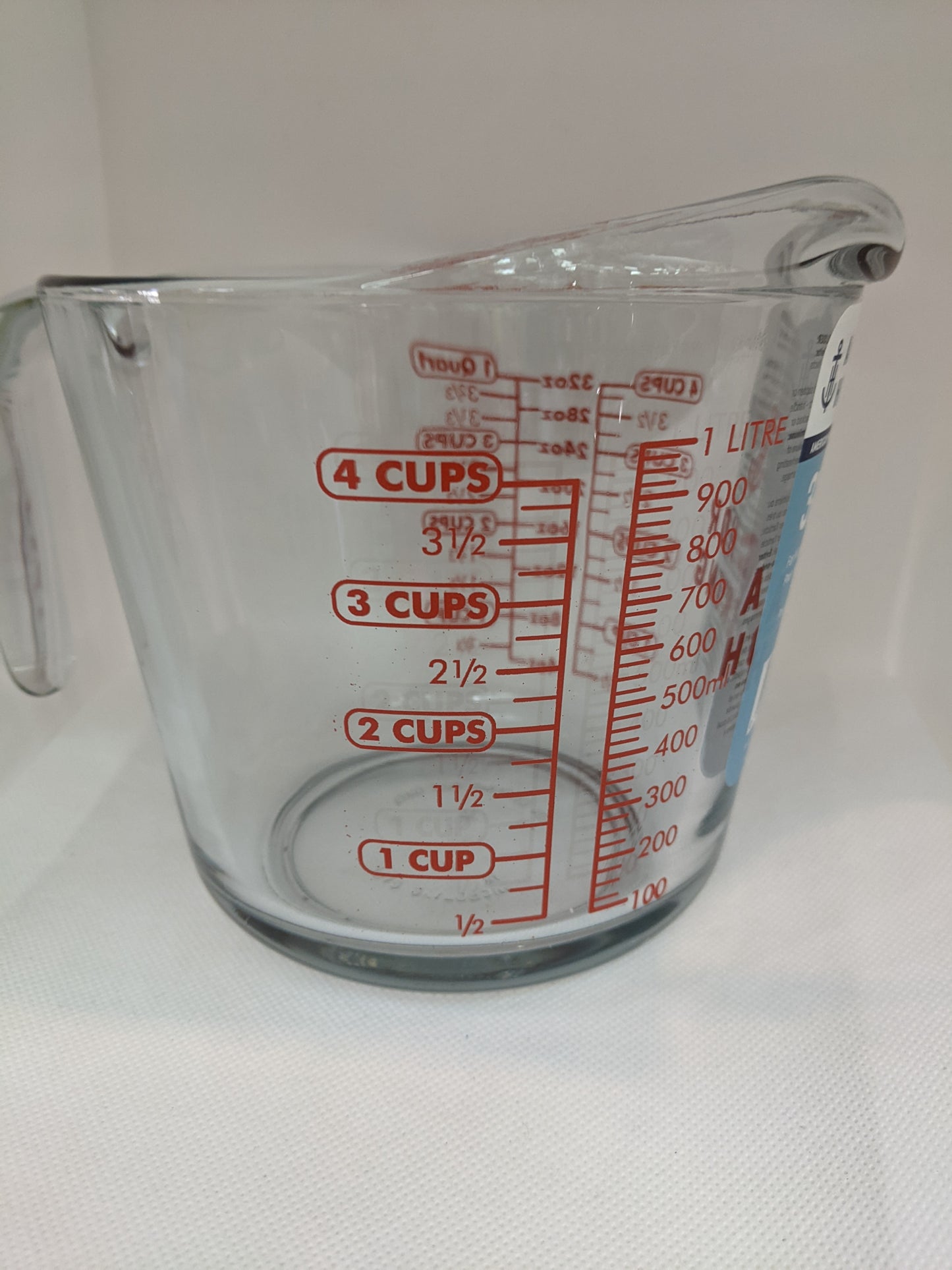 4 cup/ 32oz. Glass Measuring Cup