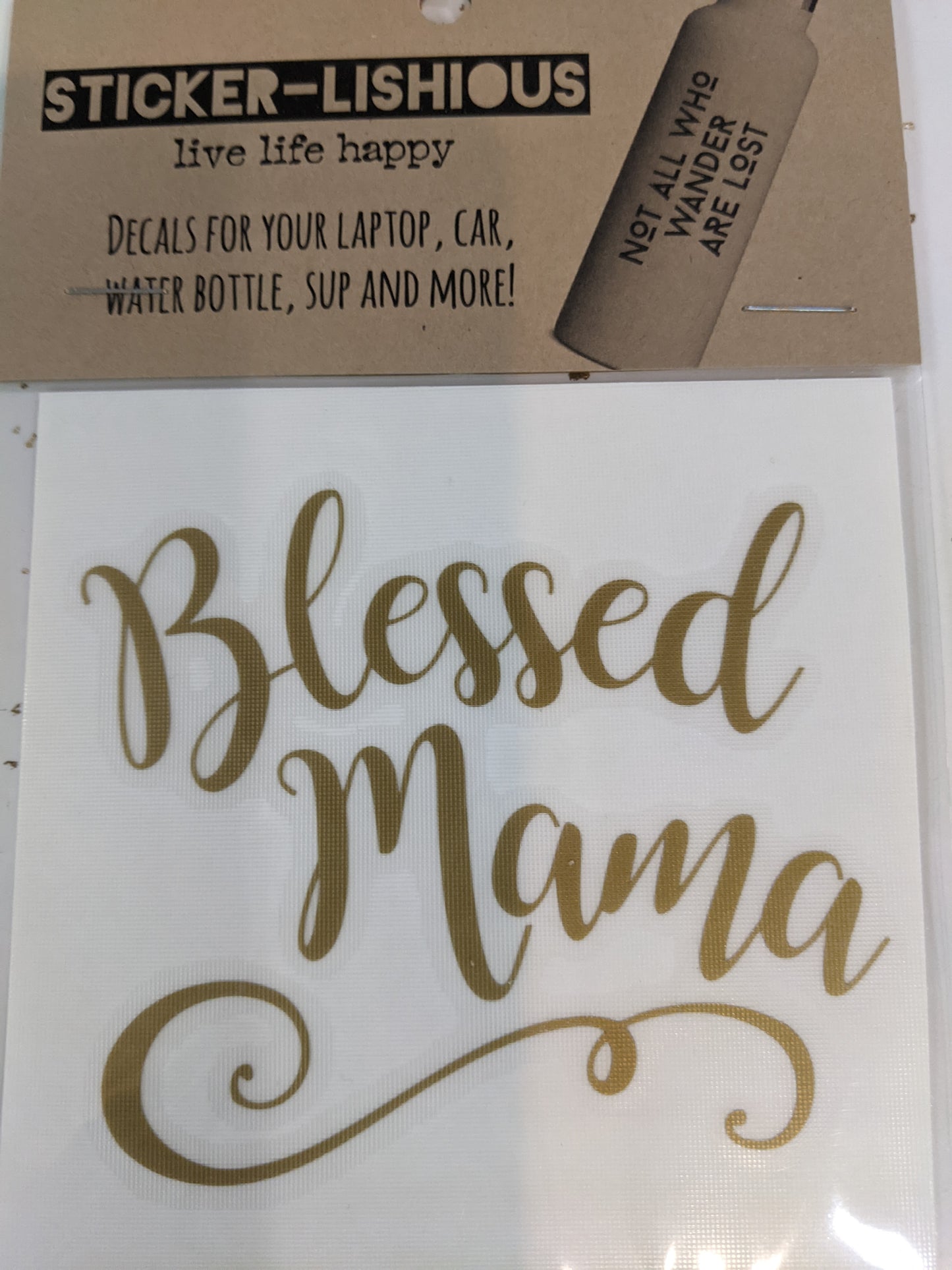 Blessed Mama Decal