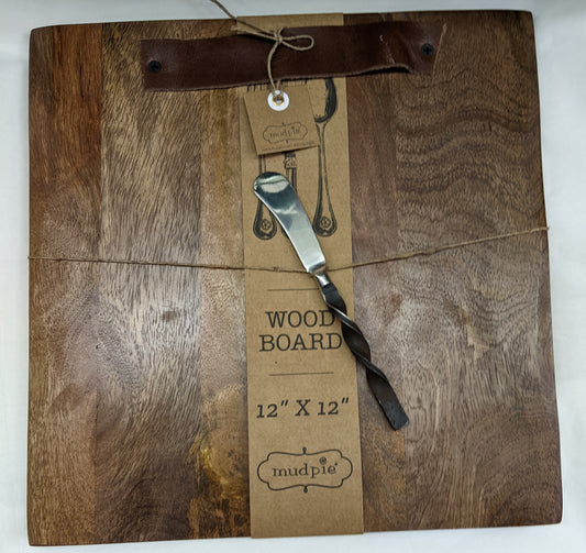 Square Wood Board Set