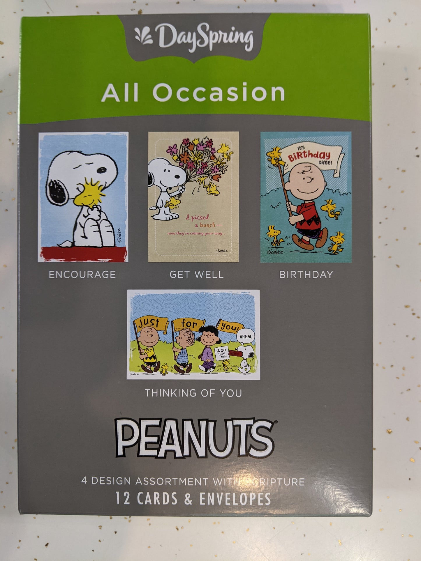 Dayspring Boxed Cards - Peanuts All Occassion