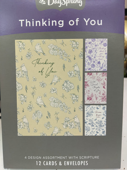 Dayspring Boxed Cards-Thinking of You