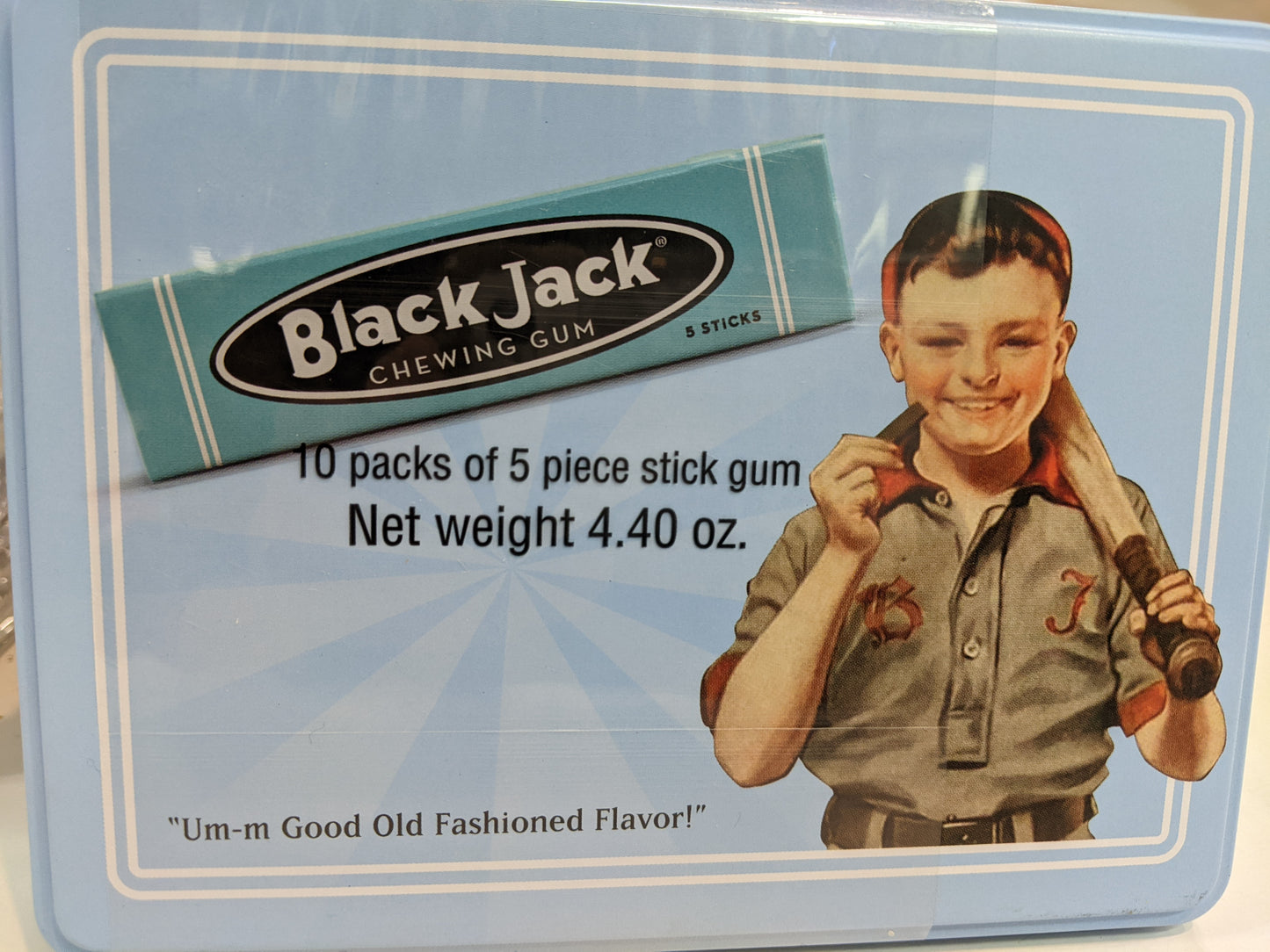 Black Jack Gum in Retro Tin