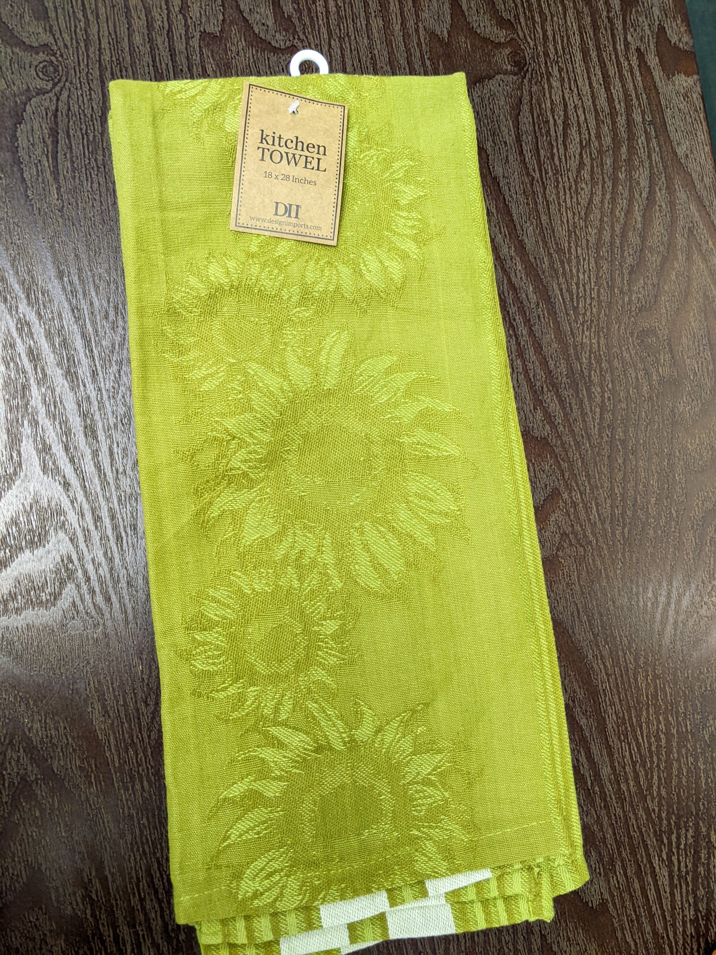 Sunflower Vine Jacquard Dishtowels