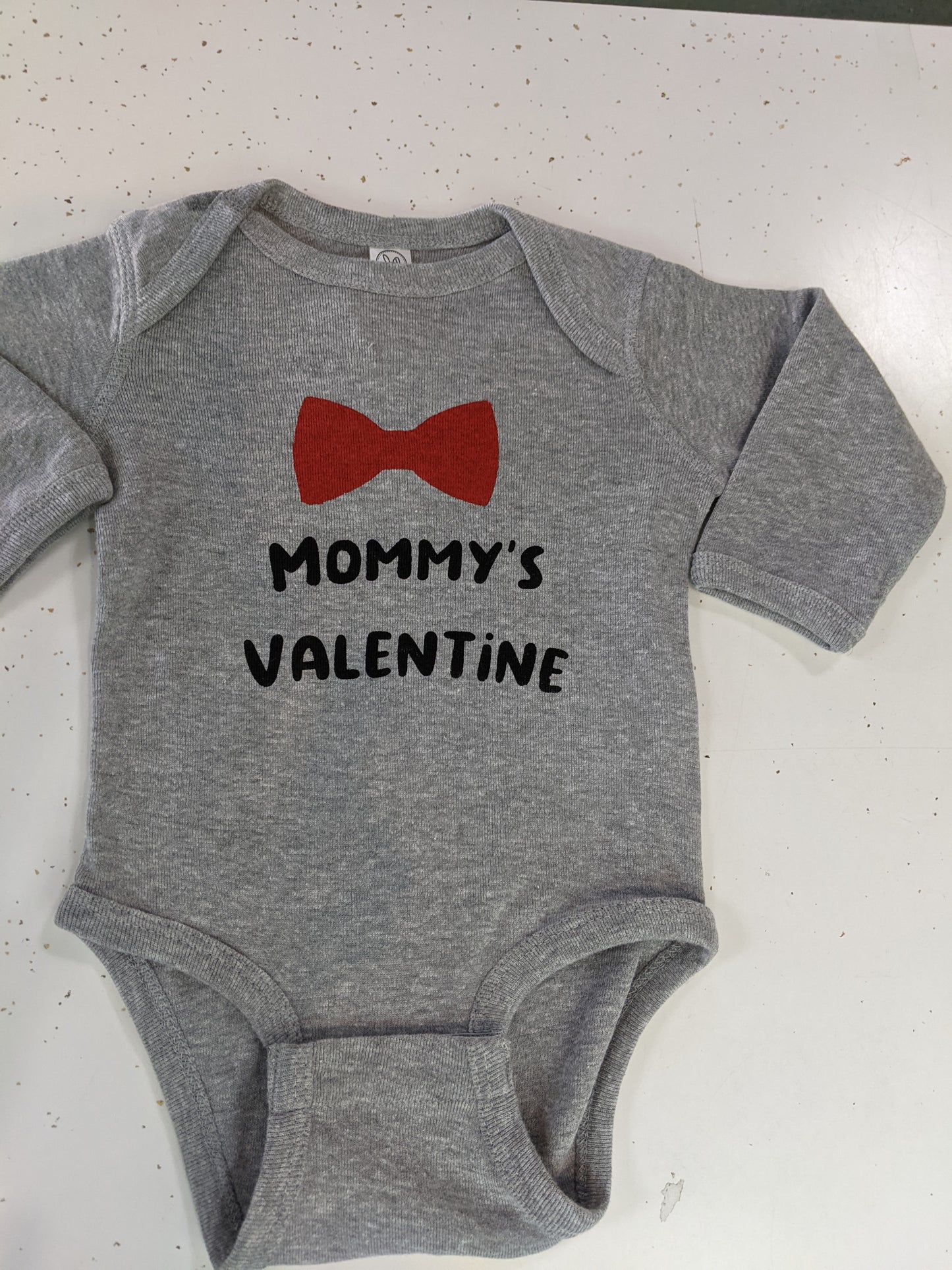 VALENTINES DAY: Mommy's Valentine Baby Bodysuit
