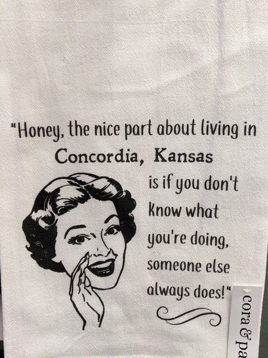 Honey, the Best Thing About Concordia Kansas