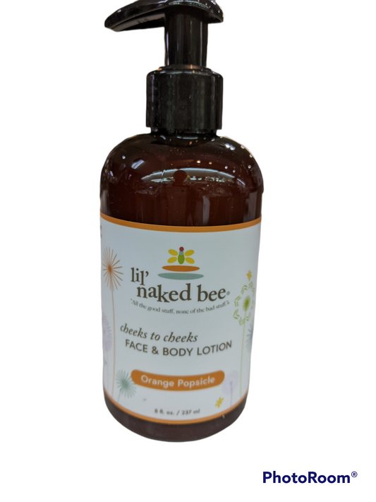 Lil’ Naked Bee Face & Body Lotion - Orange Popsicle