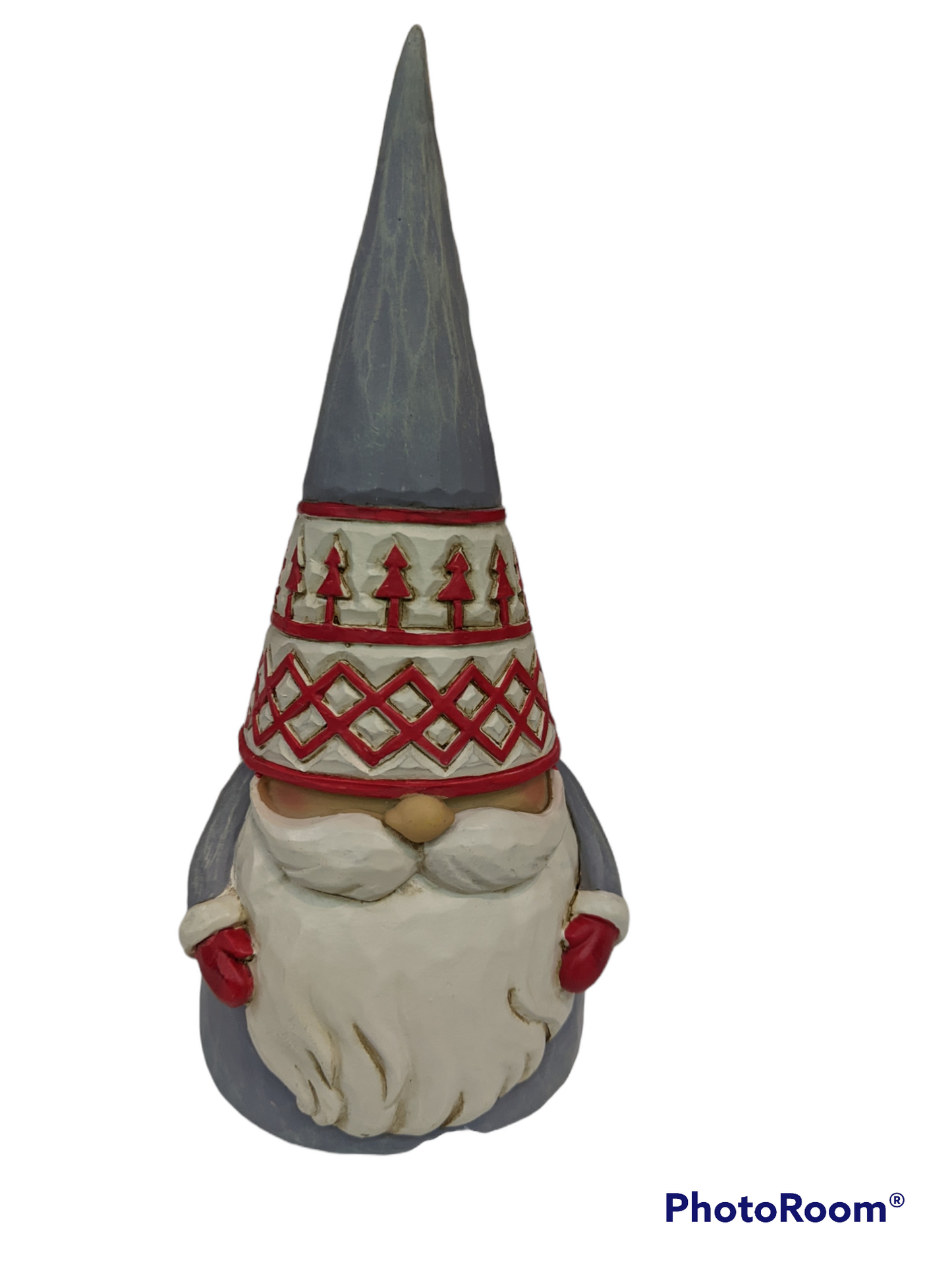Jim Shore Gnome with Grey Hat