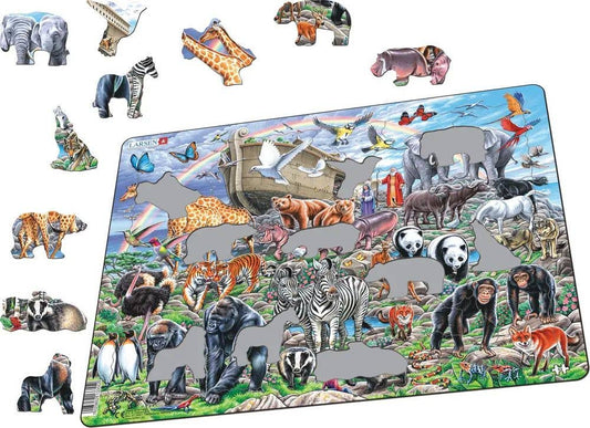 Noah's Ark 53 Piece Children's Educational Jigsaw Puzzle: 53