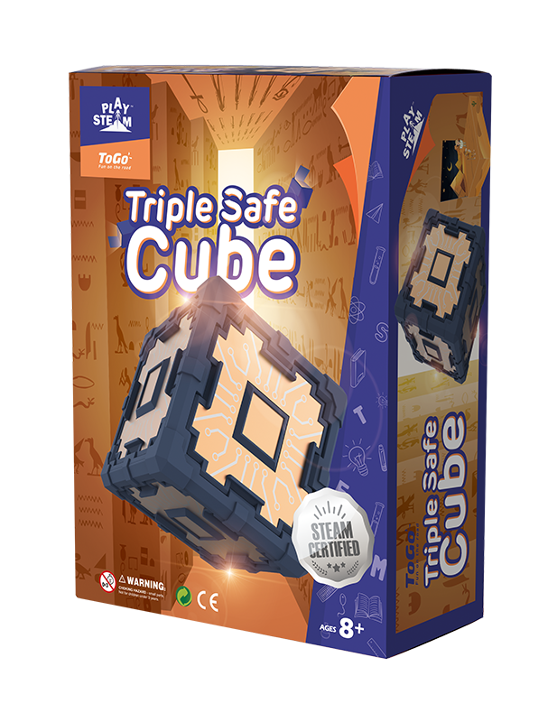 Triple Safe Cube - Secret Object Box