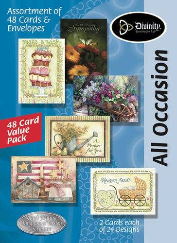 Boxes Cards: 48 Card All Occasion Assortment