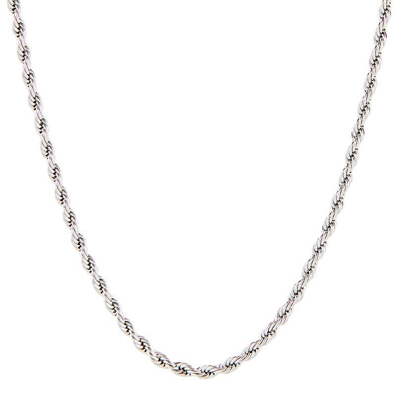 18" 2 mm Rope Chain
