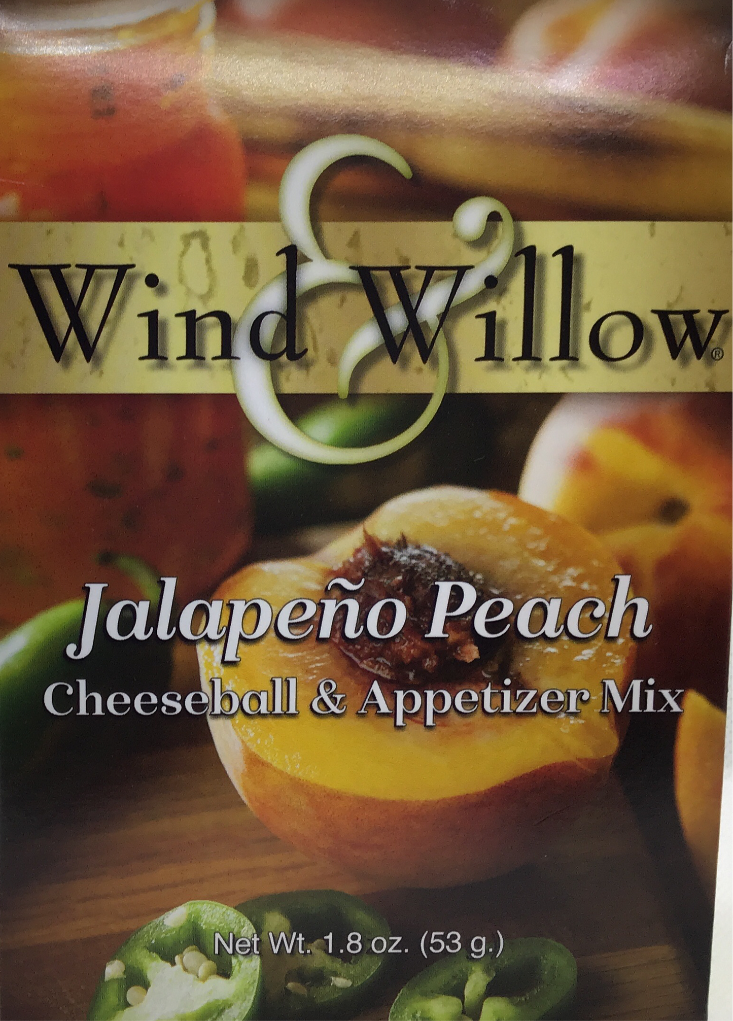 Wind  & Willow Jalapeno Peach Cheeseball Mix