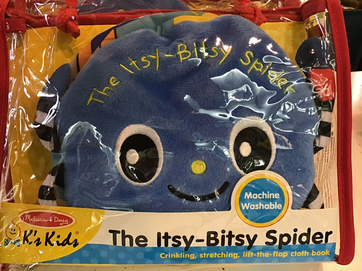 Isty Bitsy Spider Cloth Book