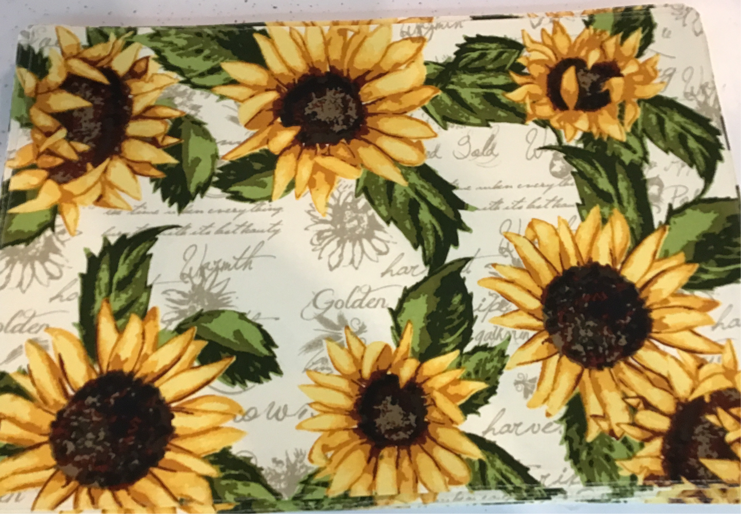 Rustic Sunflower Placemat