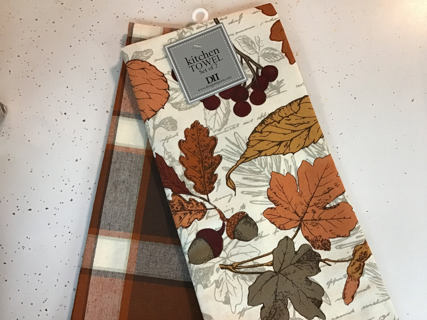 Autumn Botanical  Dishtowel set/2