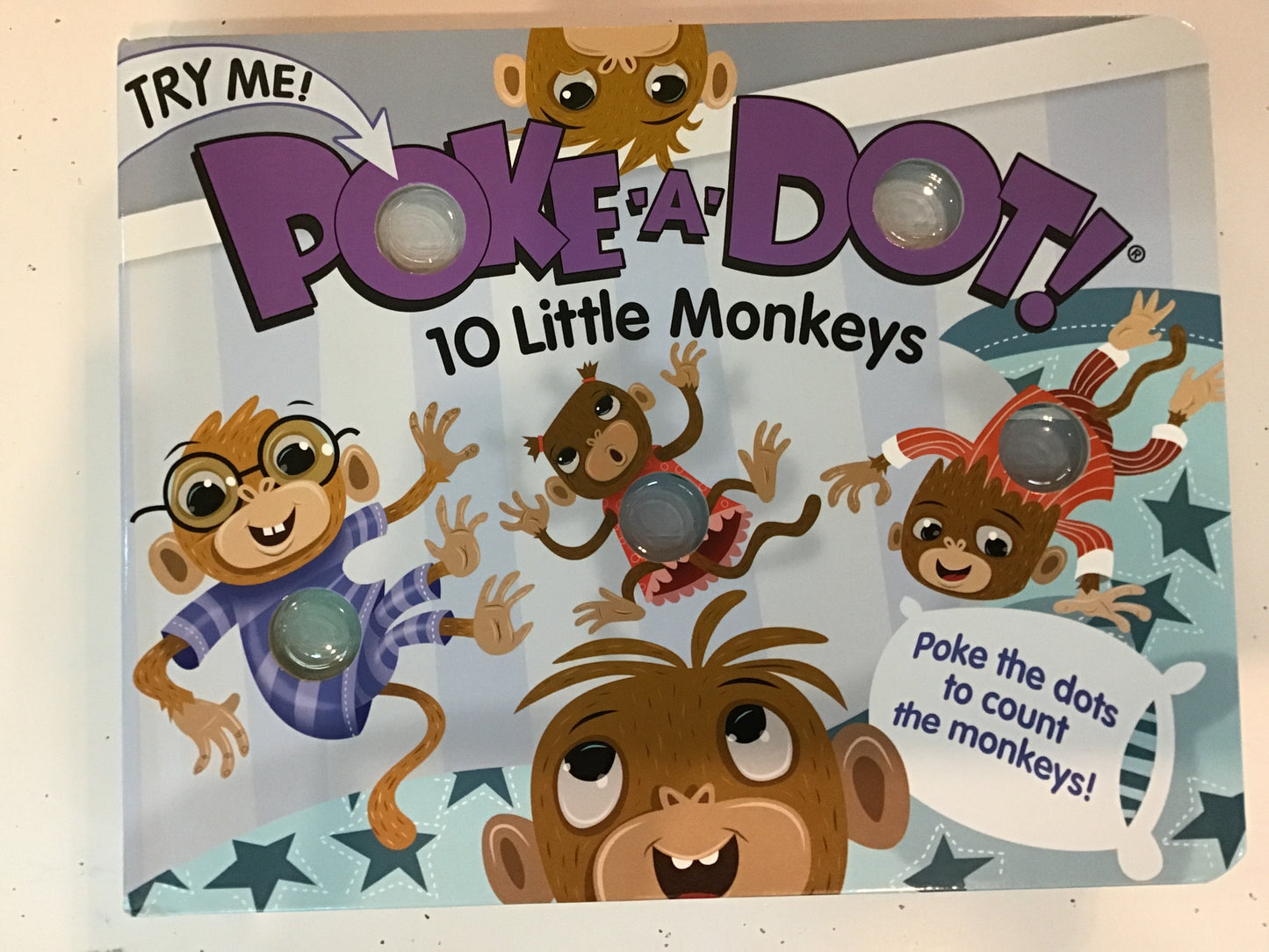 Poke-A-Dot 10 Little Monkeys