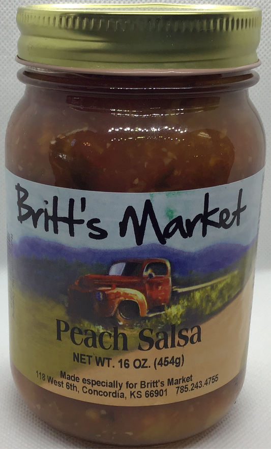 Britt's Peach Salsa